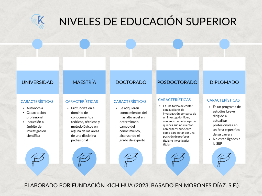 niveles de educación superior